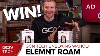 New Wahoo Elemnt ROAM Bike Computer  GCN Tech Unboxing [upl. by Hurlow]