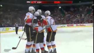 Johnny Gaudreau First NHL Goal [upl. by Mcgaw]