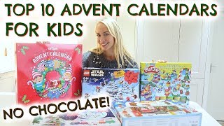 TOP 10 BEST ADVENT CALENDARS FOR KIDS  NON CHOCOLATE UK [upl. by Jdavie]