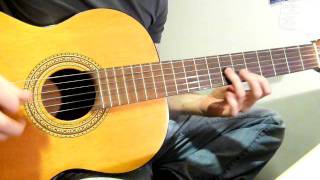 Fluch der Karibik  Pirates of the caribbean  Hes a pirate Soundtrack Gitarre  Guitar [upl. by Etnoed]