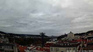 20241115 Prague 4K timelapse [upl. by Llenyar]