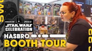 Star Wars Celebration 2022  Hasbro Booth Tour  Hasbro Pulse [upl. by Smukler301]