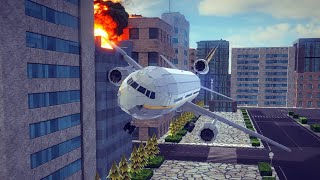 Besiege  Plane Crashes Emergency Landings amp more [upl. by Eadahs]