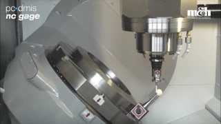 DMGMori Seiki Rotary Table Calibration with NC Gage [upl. by Alisen117]