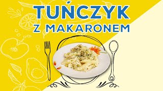 Tuńczyk z makaronem w śmietanie i zielonym groszkiem Penne z tuńczykiem Obiad w 15 minut Smaczny [upl. by Inavoig]