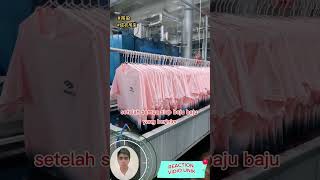 Sablon baju secara masal shorts [upl. by Asyar967]