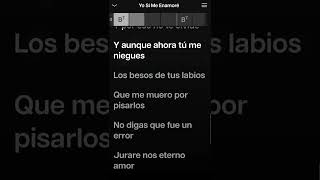 Vagon Chicano  Yo Si Me Enamore Karaoke Desvocalizado [upl. by Ahsiaa]