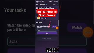 TapSwap Cenima Code l Big Earnings in Small Town tapswap tapswapcode airdrop [upl. by Osterhus]