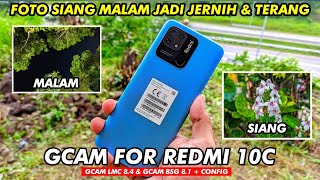 TERBARU 🔥 Gcam Redmi 10C  Config  Gcam LMC 84 amp BSG 81 [upl. by Aicirtap]