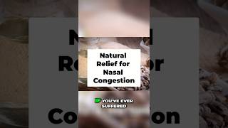 Natural Relief for Nasal Congestion Castor Oil amp Baking Soda [upl. by Amliv430]