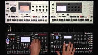 Elektron Jam Session 1 Analog Four Octatrack Machinedrum amp Monomachine [upl. by Ailekahs]