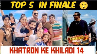 Khatron Ke Khiladi 14  These Contestants Became top 5 Confirmed in KKK 14 Show  KKK 14  Asim Riaz [upl. by Sup]