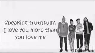 DNCE  Truthfully lyrics [upl. by Yerot]