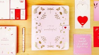 Kikki K quotLife Is Wonderfulquot A5 Planner REVEAL amp Review [upl. by Ettelorahc]