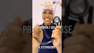 How to properly use a stethoscope stethoscopelover nursingstudents explore [upl. by Ecenahs961]