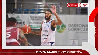 Devyn Marble  37 punktów w meczu MKS 🆚 PGE Spójnia EnergaBasketLiga PLKPL [upl. by Eal]