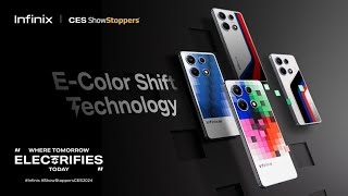 Infinix announces EColor Shift for colorchanging smartphone skins [upl. by Warner576]