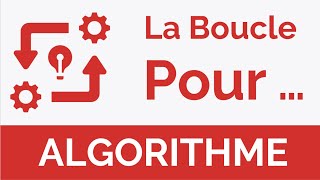 Algorithme 15  La Boucle Pour  Structures répétitives Darija [upl. by Lowrie]