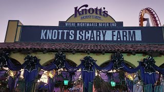 Spending my Halloween Night at Knotts Scary Farm 10312024 [upl. by Charlotte]