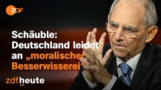 Warum Schäuble zu viele deutsche Alleingänge sieht  Markus Lanz vom 14 Dezember 2022 [upl. by Cathrin]