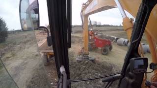 Hyundai excavator loading dumpersPart 3 [upl. by Michi]