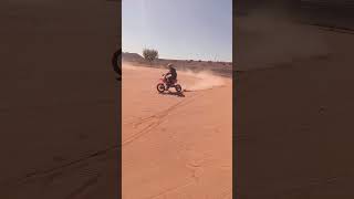 My Friend Wipes Out On Dirt Bikediscodirtbike crashfun [upl. by Asquith673]