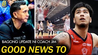 GOOD NEWS galing kay Coach Jimmy Alapag  CONSISTENT pa din si Kai Sotto [upl. by Doomham]