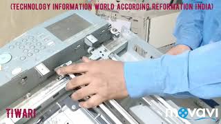 Canon ir 3300 scanner unit repair Error code E202 canon scanner unit solution CANON [upl. by Yennej]