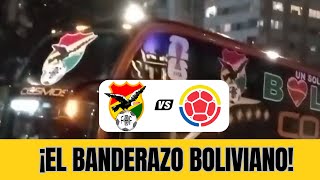 ¡Hinchas Bolivianos Dan Todo su Apoyo en el Banderazo Previo al PARTIDO con COLOMBIA 🇧🇴🎉 [upl. by Gorman]