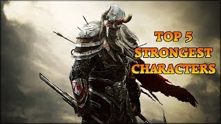 Top 5 Strongest Characters of The Elder Scrolls [upl. by Ssegrub]