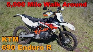 KTM 690 Enduro R  5000 Mile Review [upl. by Halima916]