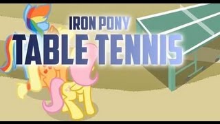 Lets Insanely Play Iron Pony Table Tennis Challenge Become The Iron Pony [upl. by Reyaht983]