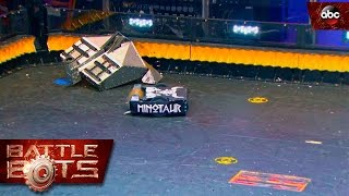 AIRBORNE Gigabyte vs Hypershock  BattleBots  Discovery [upl. by Riatsila]