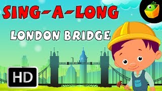 Karaoke London Bridge  Songs With Lyrics  CartoonAnimated Rhymes For Kids [upl. by Gati]