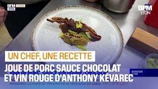 La recette de la joue de porc sauce vin rouge et chocolat [upl. by Ahsocin]