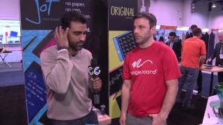 Sketchpads Go Digital  CES 2015 GetConnected TV [upl. by Nathan]