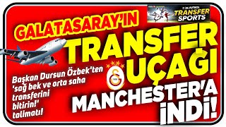 GALATASARAY’DAN MANCHESTER’DA ‘TRANSFER ZİRVESİ’ MASADA HANGİ İSİMLER VARDI [upl. by Shuma]