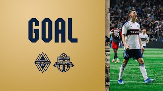 GOAL by Ranko Veselinović 89’  Vancouver Whitecaps FC vs Toronto FC  April 6 2024 [upl. by Va]