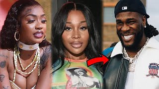 OMG Jayda Cheaves Dating Alert Rumored Linked with Burna Boy [upl. by Yelreveb]