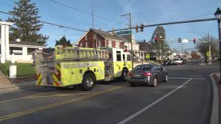 Adams County Engine 201 and Adams County Engine Tanker 20 [upl. by Blackmun]