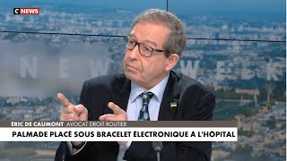 CNEWS  18022023  Midi News  Palmade placé sous bracelet électronique à lhôpital [upl. by Eelnodnarb]