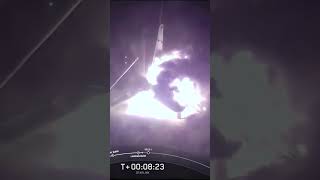 SpaceX Falcon9 Booster Landing Fails During Starlink Mission 💥💥💥 [upl. by Imelida]