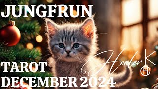 Jungfrun ♍️ December 2024 Tarot  Healer K [upl. by Aivun]