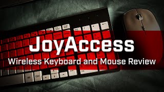 Joyaccess Wireless Keyboard and Mouse Unboxing and Review [upl. by Drawoh]