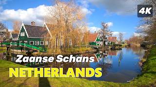 The Most Beautiful Village in the Netherlands Discover Zaanse Schans 🇳🇱 [upl. by Ocihc521]