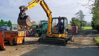 2006 JCB 8060 mini tracked excavator [upl. by Aspasia]