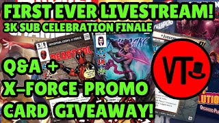 QampA  XForce Promo Giveaway Live Stream [upl. by Basir]