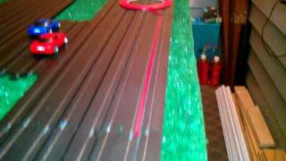 Slot car track lane tape [upl. by Sherlock612]