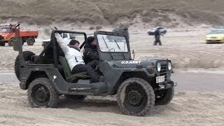 Original US Army Willys Jeep M151 At The Beach [upl. by Paz]