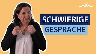 Schwierige Gespräche Konfliktgespräche mit Wertschätzung führen  Stefanie Voss [upl. by Nyrroc468]